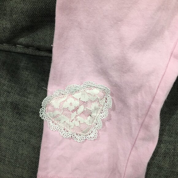 Girls Pink Leggings - Picture 3 of 3